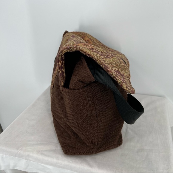 Lisa Lill Brown Paisley Large Bag - Picture 3 of 11